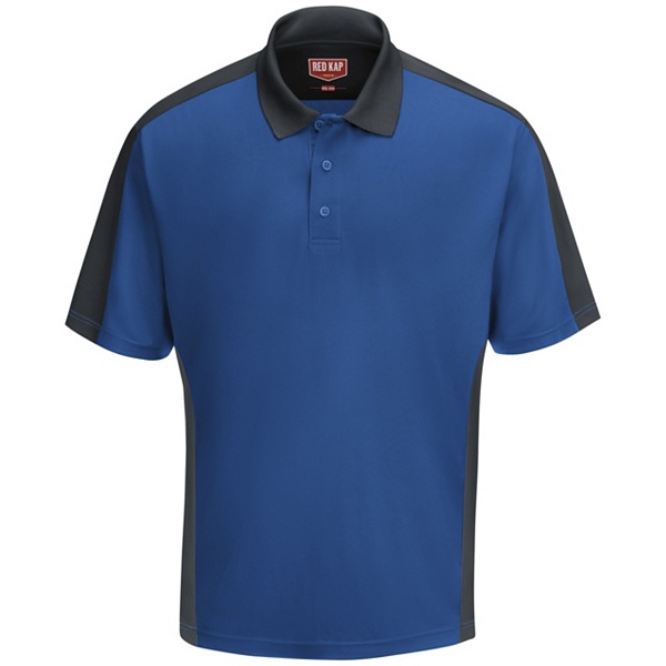 Men's Performance Knit Two Tone Polo - Working Class Clothes