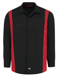 Dickies Industrial Color Block Long Sleeve Shirt