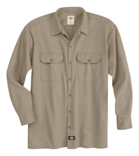 Dickies Industrial Heavyweight Twill Long Sleeve Shirt