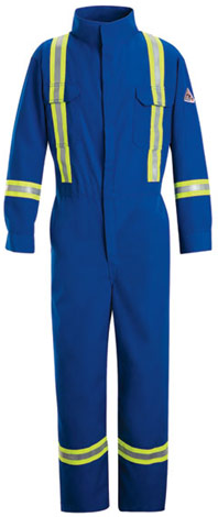 reflective trim nomex iiia coverall deluxe bulwark coveralls fr