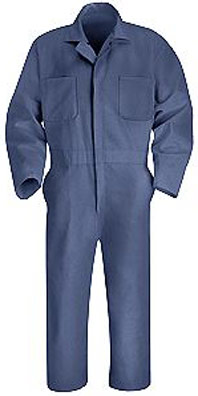 Red Kap Action Back Long Sleeve Twill Coverall