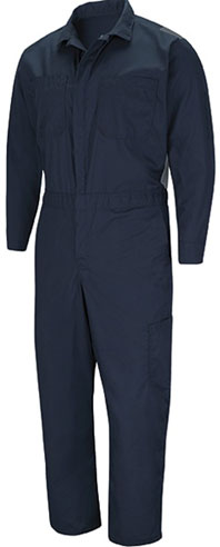 Red Kap Men's Performance Plus Lightweight Coverall with Oilblok Technology 