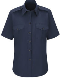 Workrite Women's Fire Chief Shirt - Navy