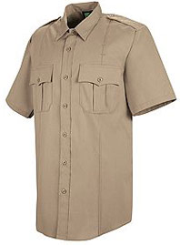 Men's Short Sleeve Sentry® Plus Shirt with Zipper