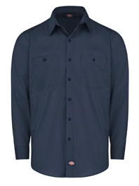 Dickies Industrial Worktech Ventilated Long Sleeve Work Shirt with Cooling Mesh