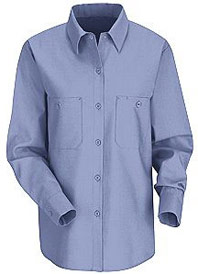 Women's Industrial Long Sleeve Work Shirt