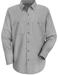 Red Kap Men's Industrial Long Sleeve Work Shirt