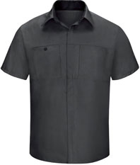 Short Sleeve Performance Plus Shop Shirt W/Oil-Block Technology  