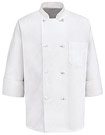 Eight Knot-Button Chef Coat