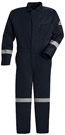 Bulwark Flame Resistant Excel-FR™ Contractor Coverall with Reflective Trim