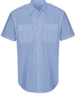 Men's New Dimension® Plus Poplin Short Sleeve Shirt