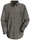 Wrinkle Resistant Cotton Work Shirt