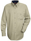 Red Kap Cotton Contrast Twill Long Sleeve Shirt 