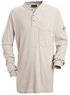 Bulwark Flame Resistant Excel-FR™ Long Sleeve Tagless Henley Shirt