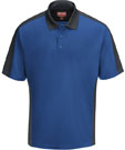 Men's Performance Knit Two Tone Polo