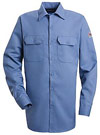 Bulwark Flame Resistant Excel-FR™ ComforTouch™ Button Front Work Shirt