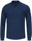 Bulwark Flame Resistant Cool Touch®2 Long Sleeve Henley Shirt