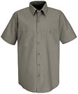 Red Kap Men's Industrial Short Sleeve Work Shirt