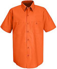 Red Kap Enhanced Visibility Short Sleeve Work Shirt
