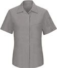 Women's Short Sleeve Performance Plus Shop Shirt W/Oil-Block Technology  