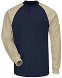 Bulwark Flame Resistant Excel-FR™ Color Blocked Henley Shirt