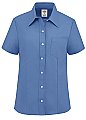 Dickies Womens Short-Sleeve Stretch Oxford Shirt