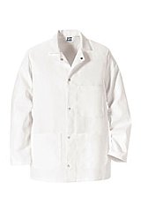 Red Kap Gripper Front Short Butcher Coat