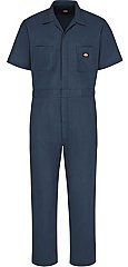 Dickies Short Sleeve Dark Navy Coverall