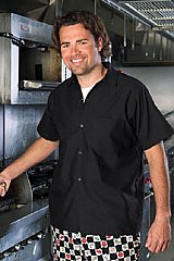 Gripper Front Cook Shirt