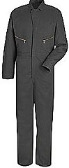 Red Kap Zip Front Cotton Coverall