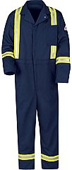 Bulwark Flame Resistant Excel-FR™ Classic Coverall with Reflective Trim