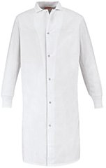 Red Kap Gripper Front Pocketless Butcher Coat