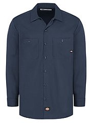 Dickies Industrial Cotton Long Sleeve Work Shirt