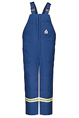 Bulwark Men's Lightweight Nomex FR Water Repellent Deluxe Insulated Bib Overall