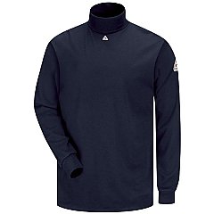 Bulwark Flame Resistant Excel-FR™ Long Sleeve Tagless Mock Turtle Neck