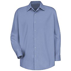 Red Kap Men's 100% Cotton Specialized Pocketless Shirt - Extended/Non Stock Sizes [ clone ]