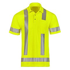 Men's Hi-Visibility Performance Core Polo, Type R Class 3