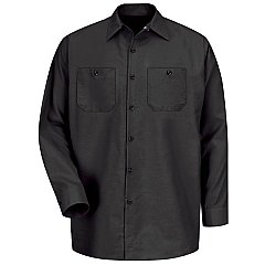 Red Kap Men's Industrial Long Sleeve Work Shirt
