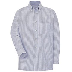 Red Kap Men's Executive Button-Down Long Sleeve Shirt