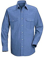 Red Kap Men's Western Style Shirt