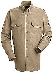 Bulwark Flame Resistant Excel-FR™ 6oz. ComforTouch™ Dress Uniform Shirt