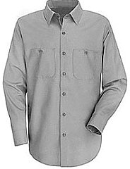 Red Kap Men's Industrial Long Sleeve Work Shirt