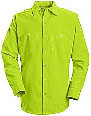 Red Kap Enhanced Visibility Long Sleeve Work Shirt