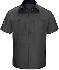 Short Sleeve Performance Plus Shop Shirt W/Oil-Block Technology