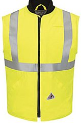 Bulwark Flame Resistant Hi-Viz Insulated Vest W/Reflective Trim