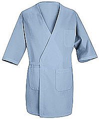 Red Kap Collarless Butcher Wrap with Exterior Pockets