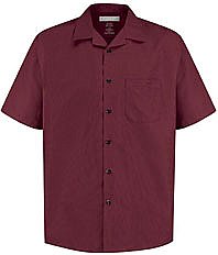 Microfiber Convertiable Collar Shirt