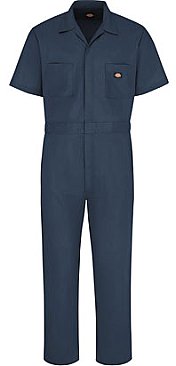 Dickies Short Sleeve Dark Navy Coverall