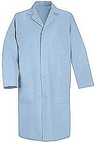 Red Kap Men's Four Gripper Lab Coat