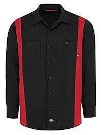 Dickies Industrial Color Block Long Sleeve Shirt